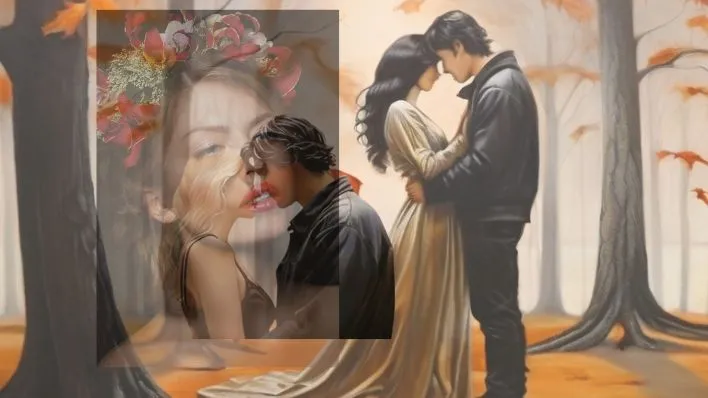 The endless journey of love: a story beyond time प्यार की अंतहीन यात्रा: समय से परे एक कहानी।