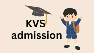 KVS admission online form Apply 2025