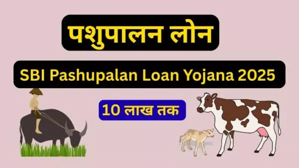 SBI Pashupalan Loan Yojana 2025: पशुपालन व्यवसाय करने वालों के लिए शानदार मौका