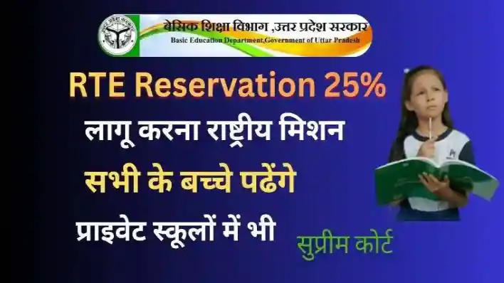 RTE Reservation 25% को लागू करना राष्ट्रीय मिशन हो: सुप्रीम कोर्ट का ऐतिहासिक फैसला