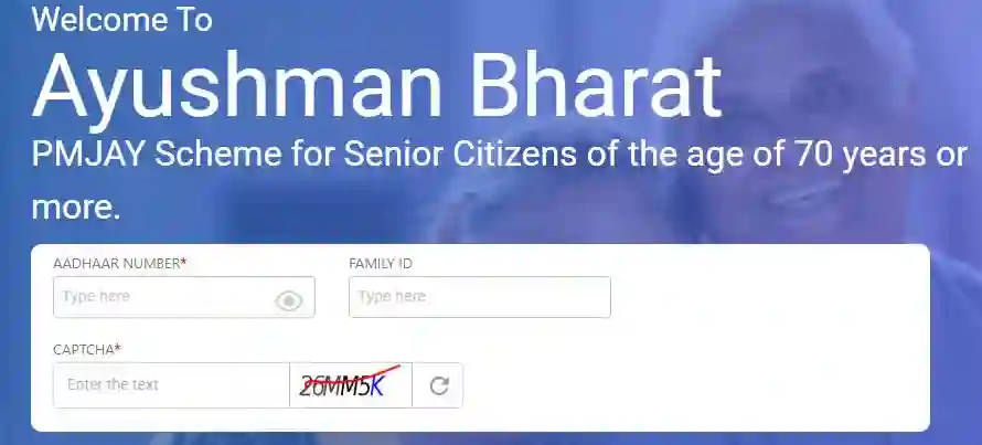Senior Citizens Ayushman Card 