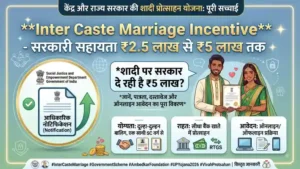 Inter Caste Marriage Incentive