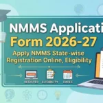 NMMS Application Form - State-wise Registration Online, Eligibility, Dates & Fees